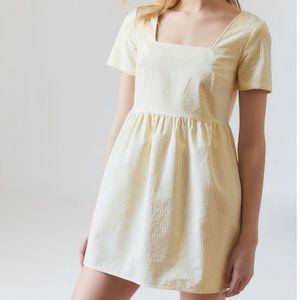 Urban Renewal ✦ Seersucker Babydoll Dress ✦ NWT